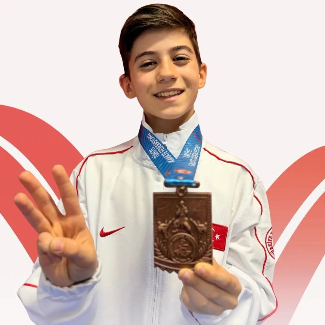 ibrahim can arabaci turkiye ucuncusu karate kerberos spor